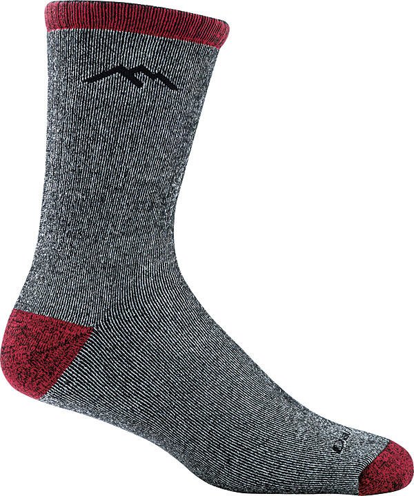 Darn Tough Men's Mountaineering Micro Crew Extra Cushion Retkeilysukat Smoke L