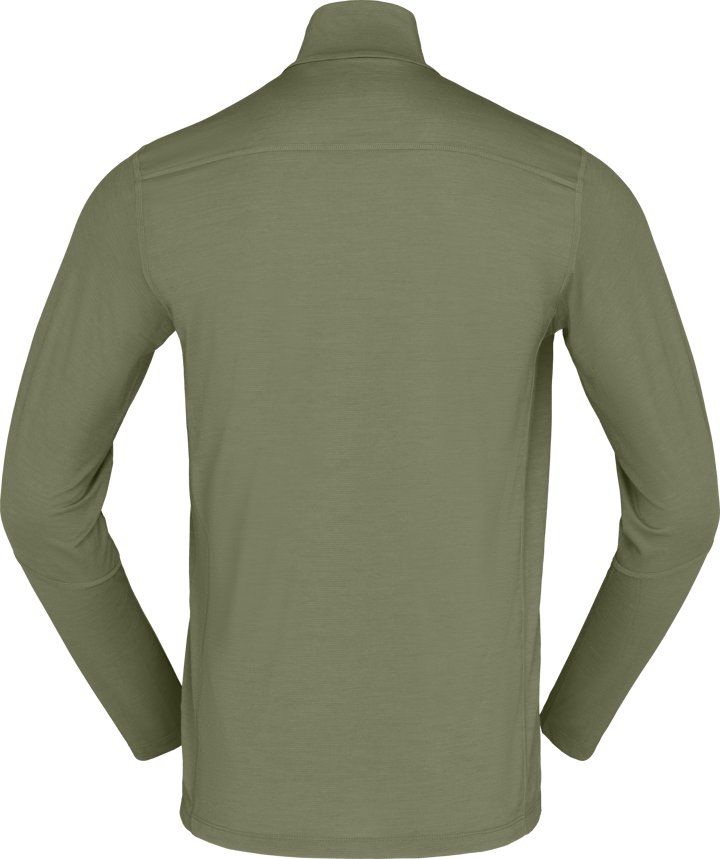 Norrøna Men's Falketind Equaliserull Zip Neck Deep Lichen Green Norrøna