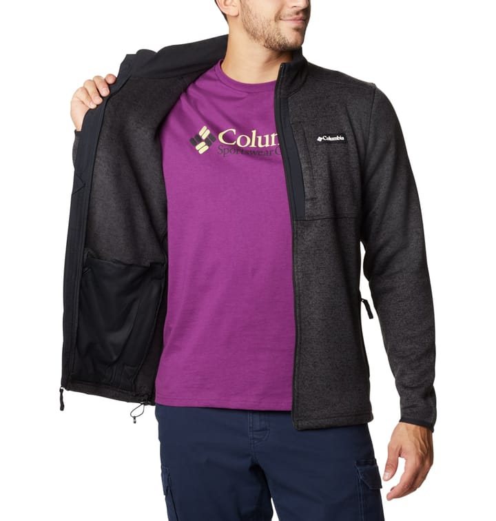 Columbia Men´s Sweater Weather Full Zip Black Heather Columbia Montrail