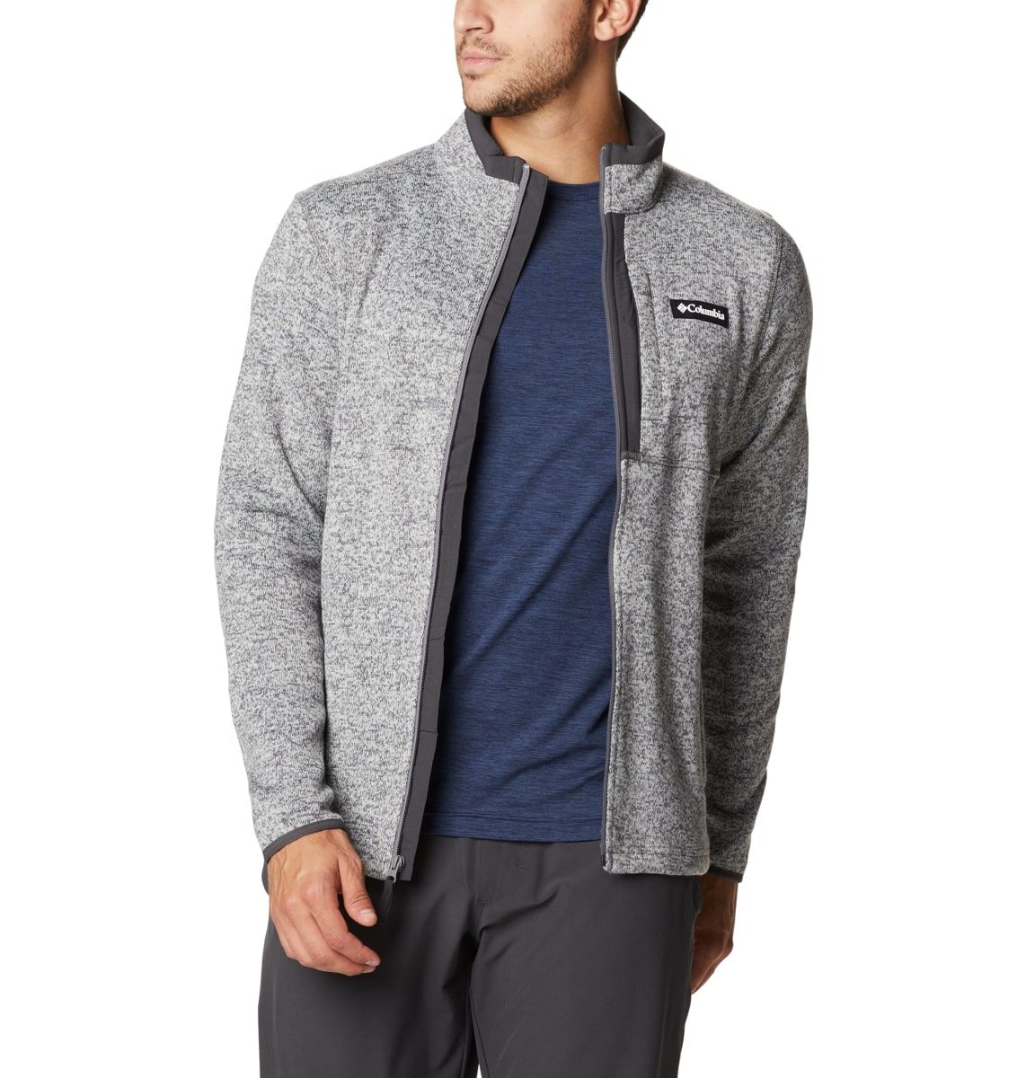 Columbia Sweater Weather™ Full Zip M City Grey Heather