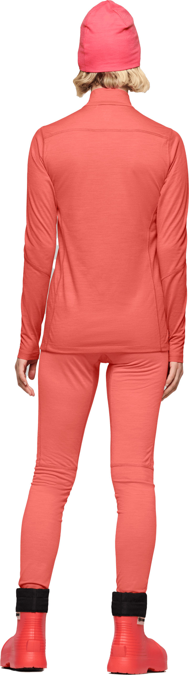 Norrøna Women's Falketind Equaliserull Zip Neck Deep Sea Coral Norrøna