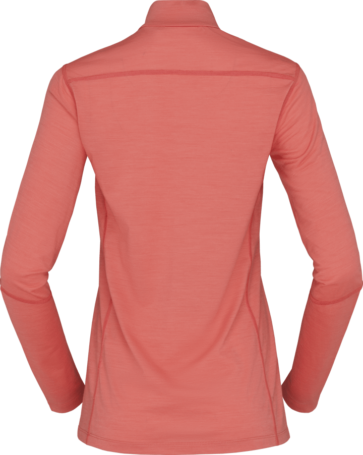 Norrøna Women's Falketind Equaliserull Zip Neck Deep Sea Coral Norrøna