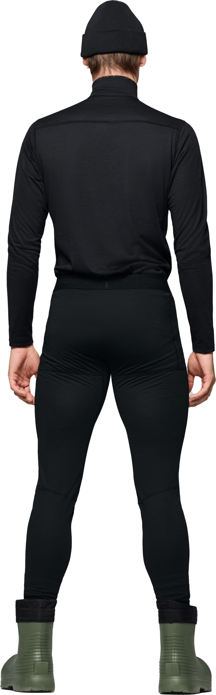 Norrøna Men's Falketind Equaliserull Longs Caviar Black Norrøna