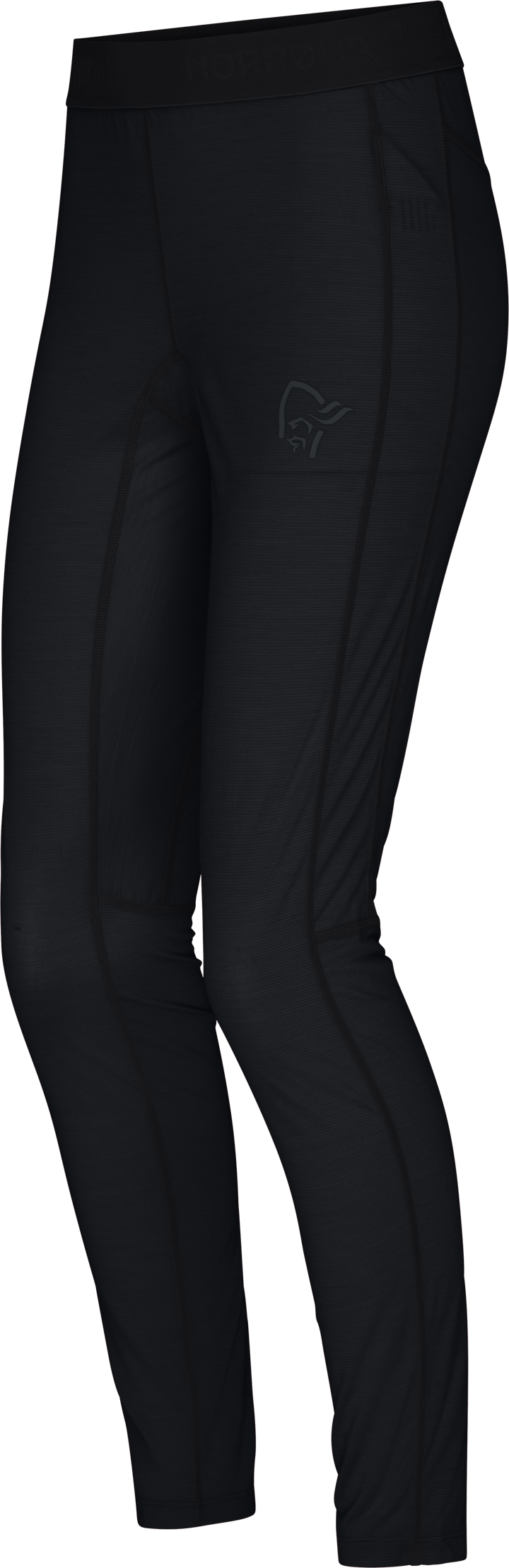 Norrøna Women's Falketind Equaliserull Longs Caviar Black Norrøna