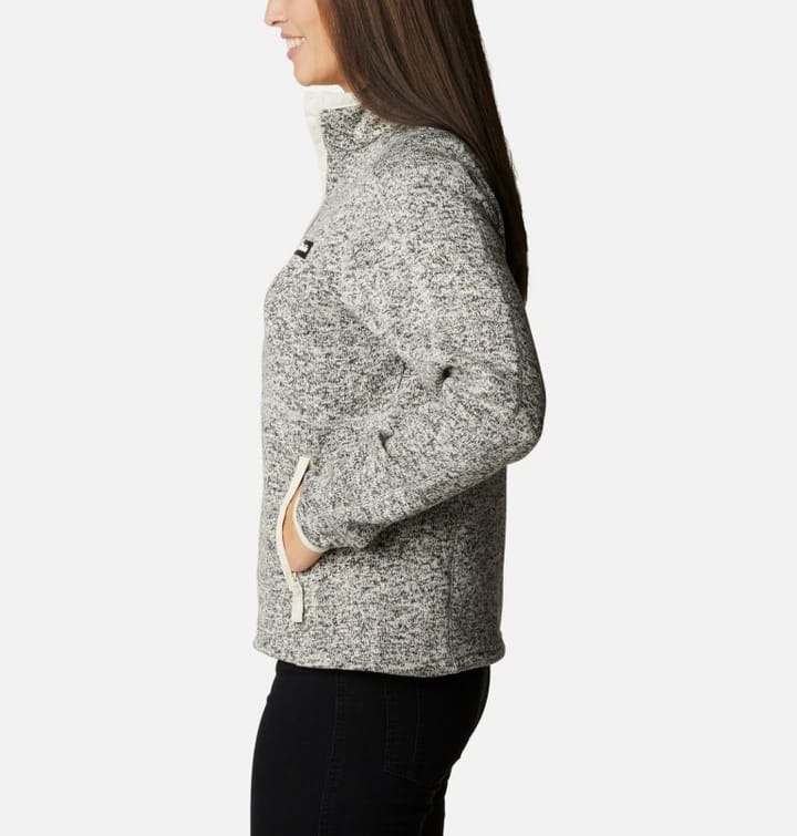 Columbia Women's Sweater Weather Full Zip Chalk Heather Columbia Columbia Women's Sweater Weather Full Zip Chalk Heather Columbia