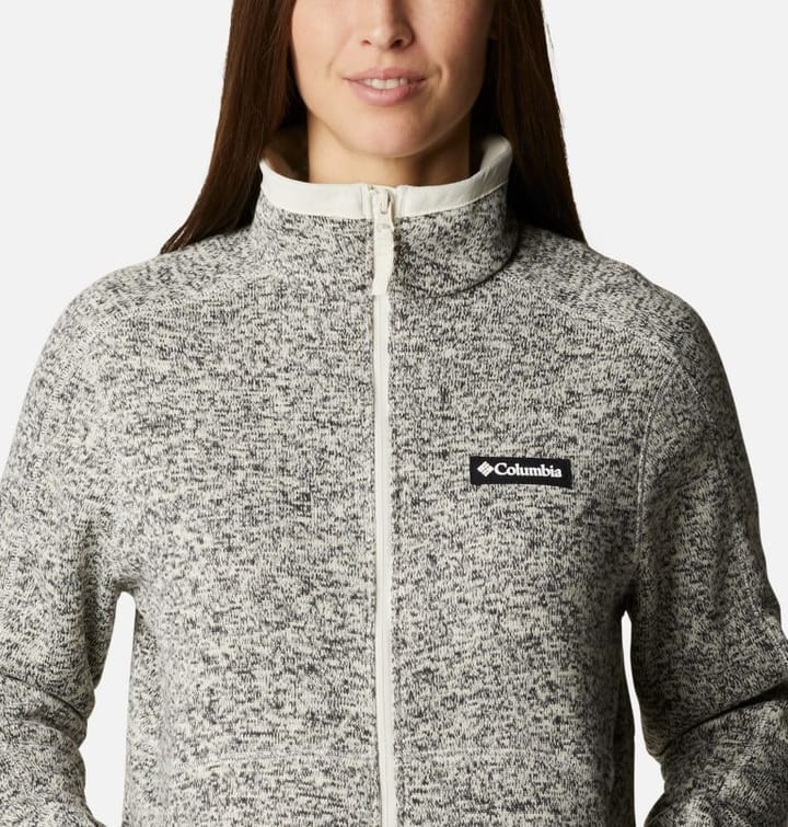 Columbia Women's Sweater Weather Full Zip Chalk Heather Columbia Columbia Women's Sweater Weather Full Zip Chalk Heather Columbia