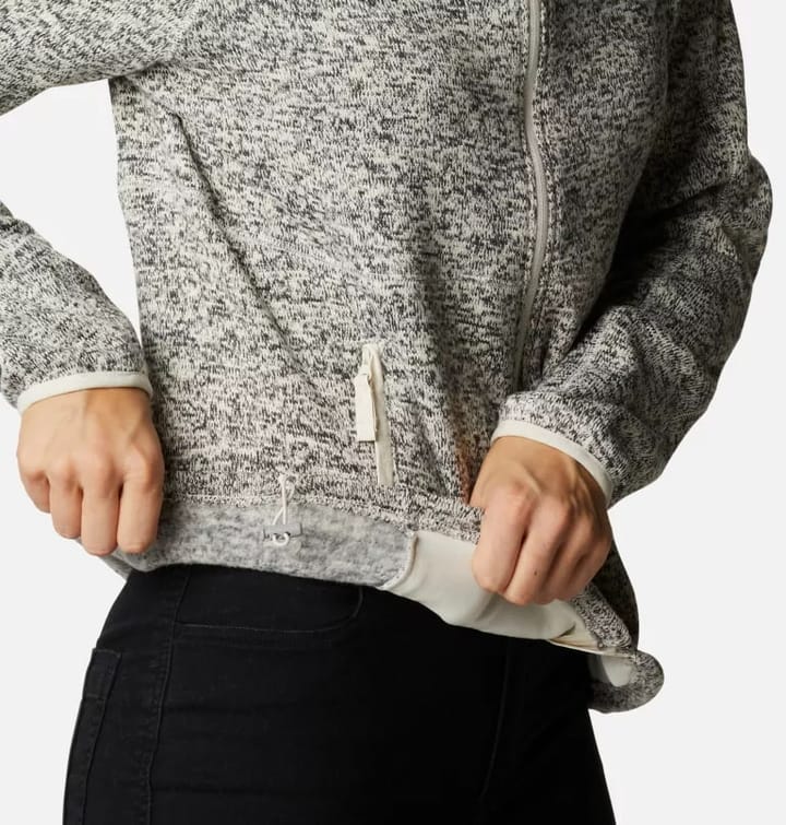 Columbia Women's Sweater Weather Full Zip Chalk Heather Columbia Columbia Women's Sweater Weather Full Zip Chalk Heather Columbia