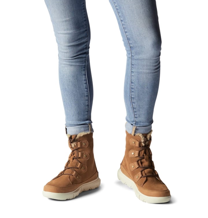 Sorel Women's Explorer II Joan Faux Fur Waterpoof Brown Sorel