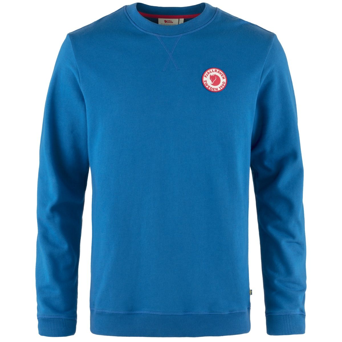 Fjällräven Men's 1960 Logo Badge Sweater Alpine Blue