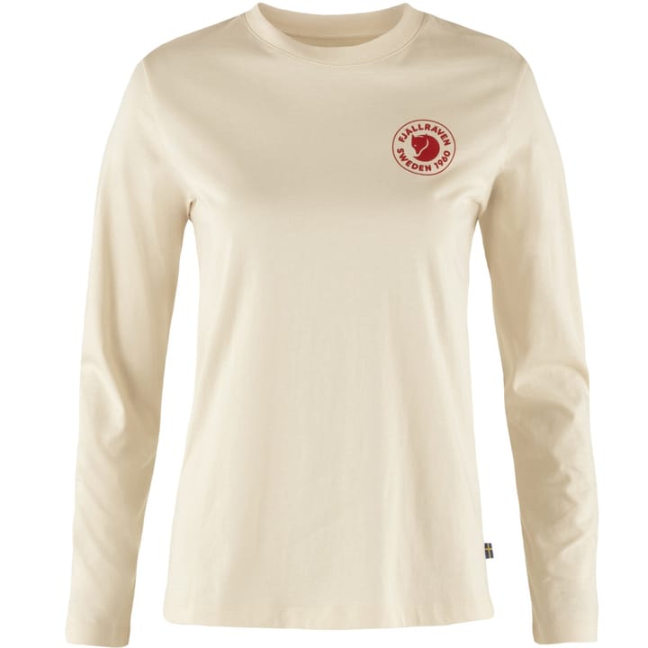 Fjällräven 1960 Logo T-Shirt Ls W Chalk White Fjällräven