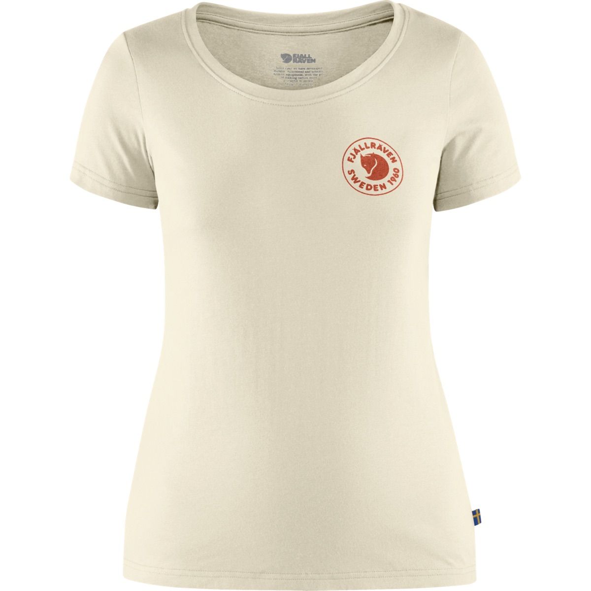 Fjällräven Women's 1960 Logo T-Shirt Chalk White | Fjellsport.no