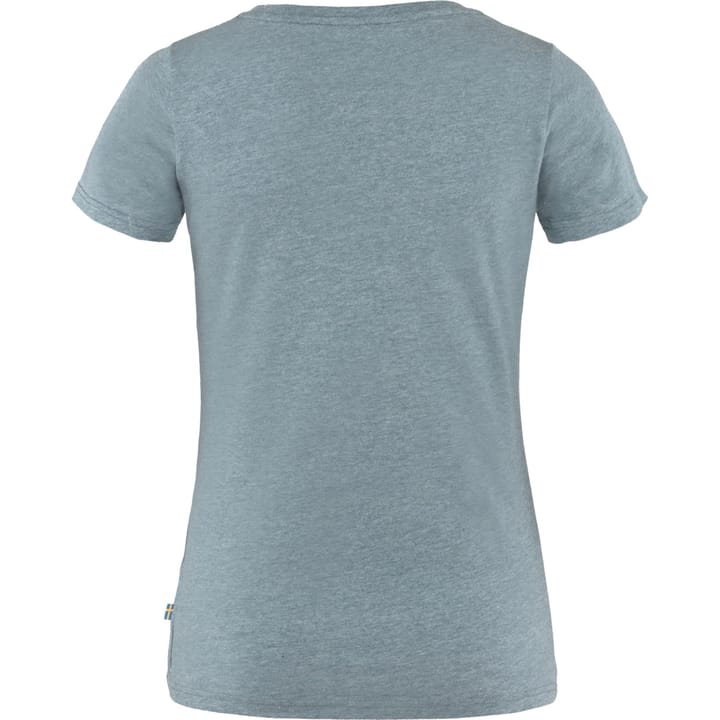 Fjällräven Women's 1960 Logo T-Shirt Indigo Blue/Melange Fjällräven Fjällräven Women's 1960 Logo T-Shirt Indigo Blue/Melange Fjällräven