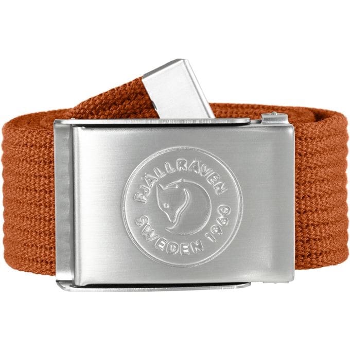 Fjällräven Unisex 1960 Logo Belt Terracotta Brown Fjällräven