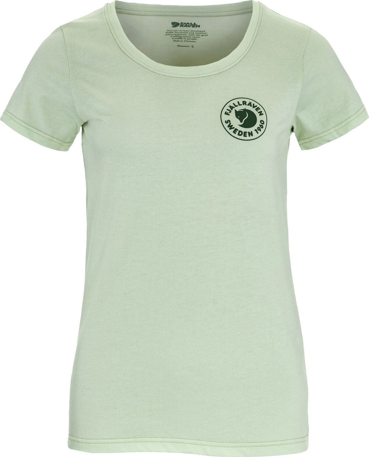 Fjällräven Women's 1960 Logo T-Shirt Soft Jade