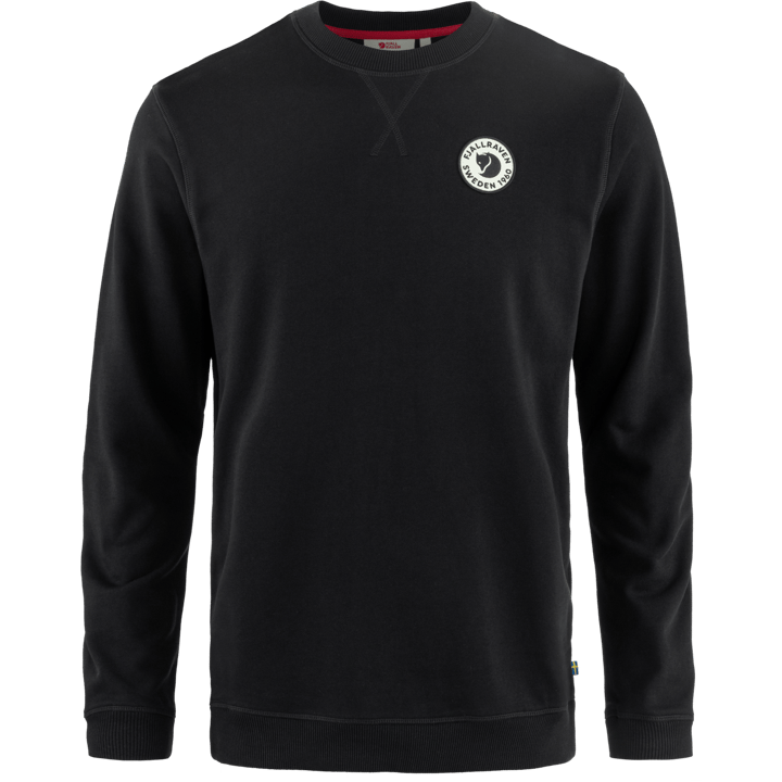 Fjällräven Men's 1960 Logo Badge Sweater Black Fjällräven