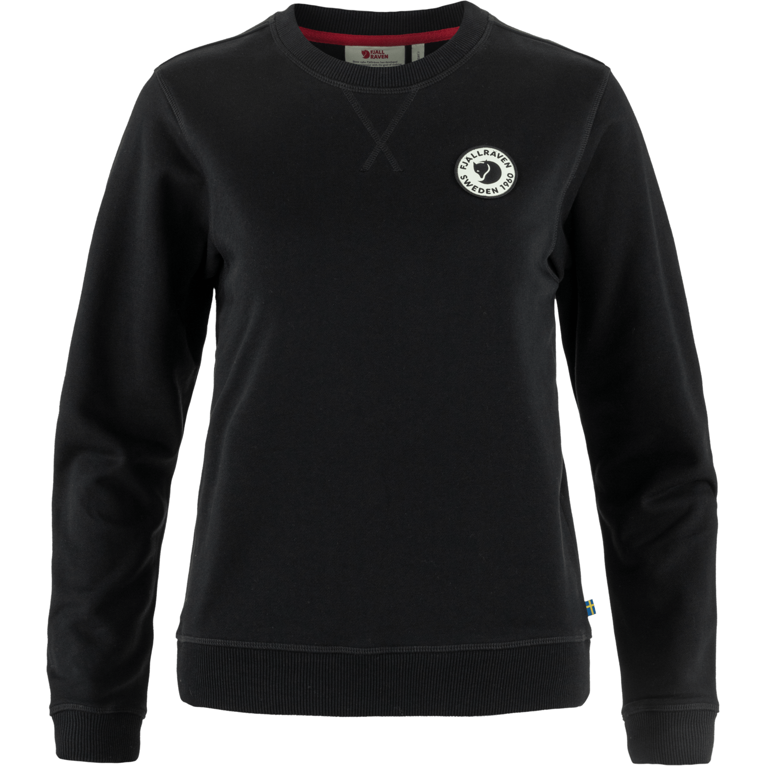 Fjällräven Women's 1960 Logo Badge Sweater Black