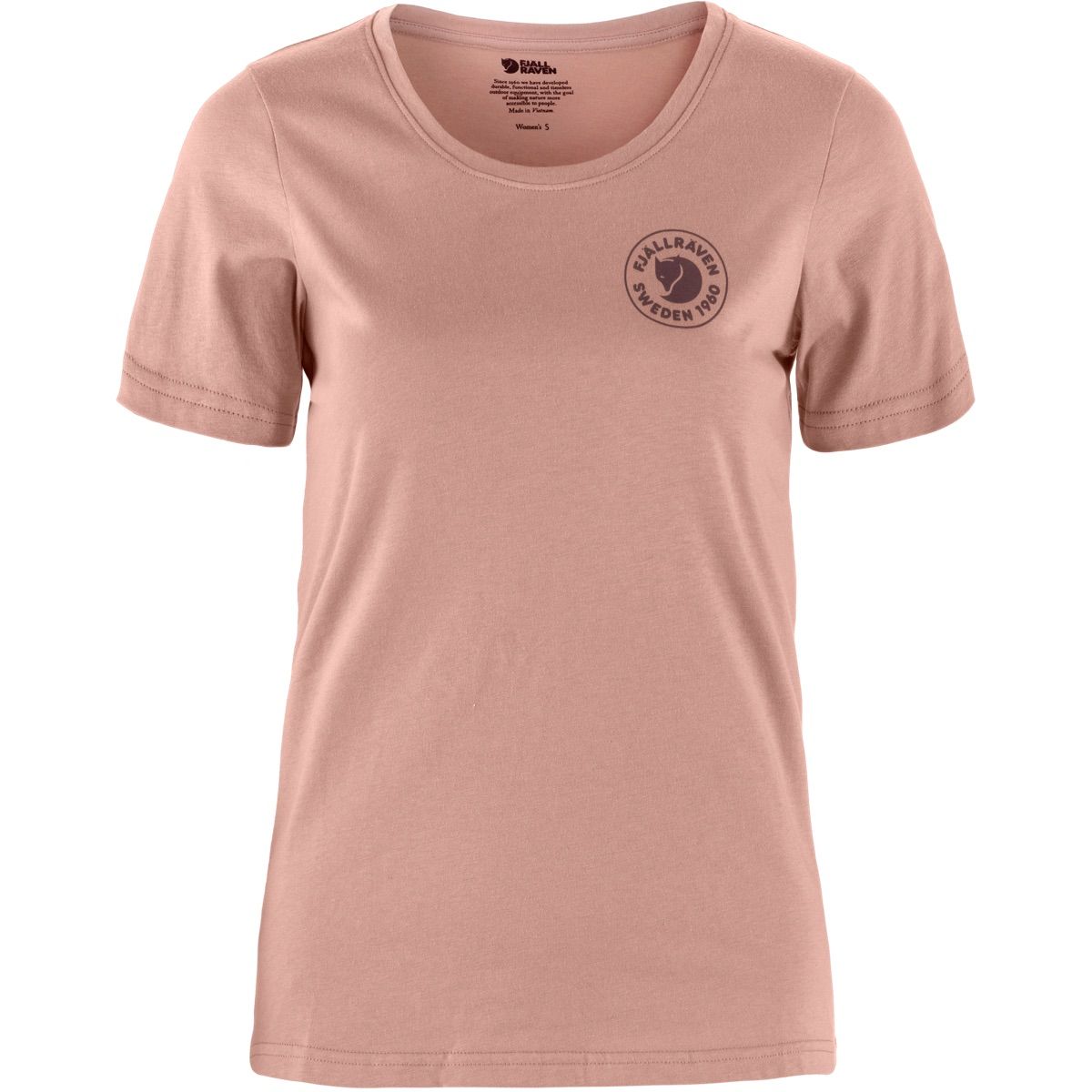 Fjällräven Women's 1960 Logo T-Shirt Dusty Rose