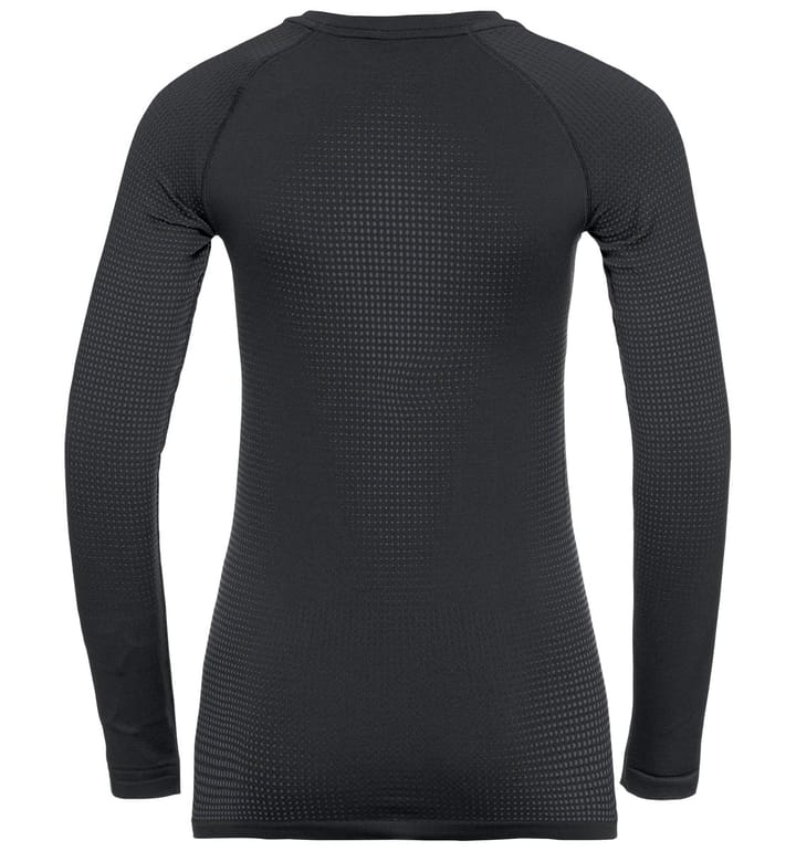 Odlo Women's Performance Warm ECO Long-Sleeve Base Layer Black - Graphite Grey Odlo Odlo Women's Performance Warm ECO Long-Sleeve Base Layer Black - Graphite Grey Odlo