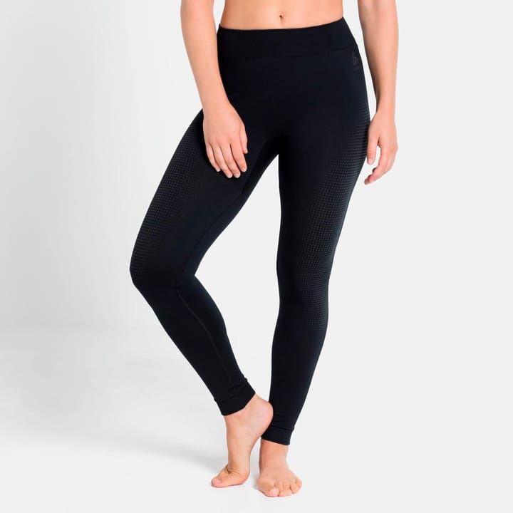 Odlo Women's Performance Warm ECO Base Layer Pants Black - Graphite Grey Odlo Odlo Women's Performance Warm ECO Base Layer Pants Black - Graphite Grey Odlo