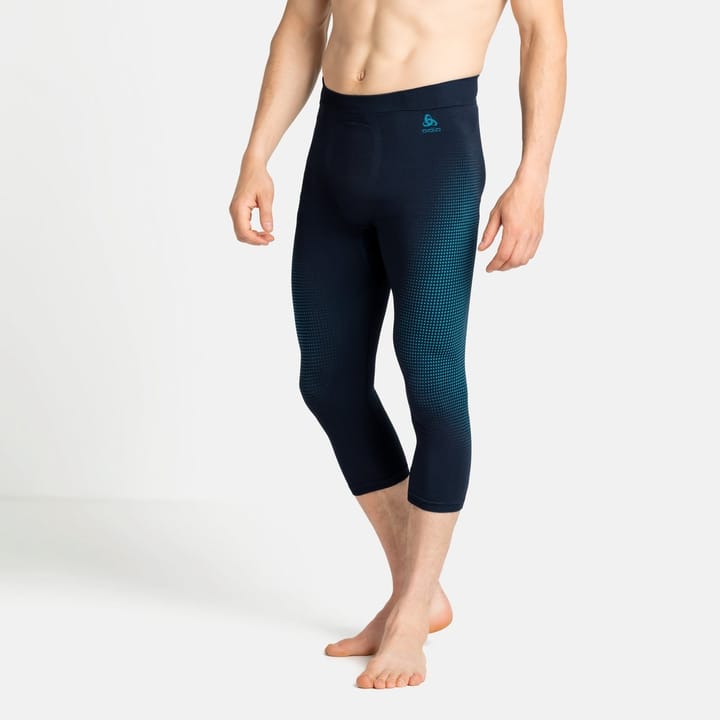 Odlo Bl Bottom 3/4 Performance Warm Eco M's Dark Sapphire - Stunning Blue Odlo Odlo Bl Bottom 3/4 Performance Warm Eco M's Dark Sapphire - Stunning Blue Odlo