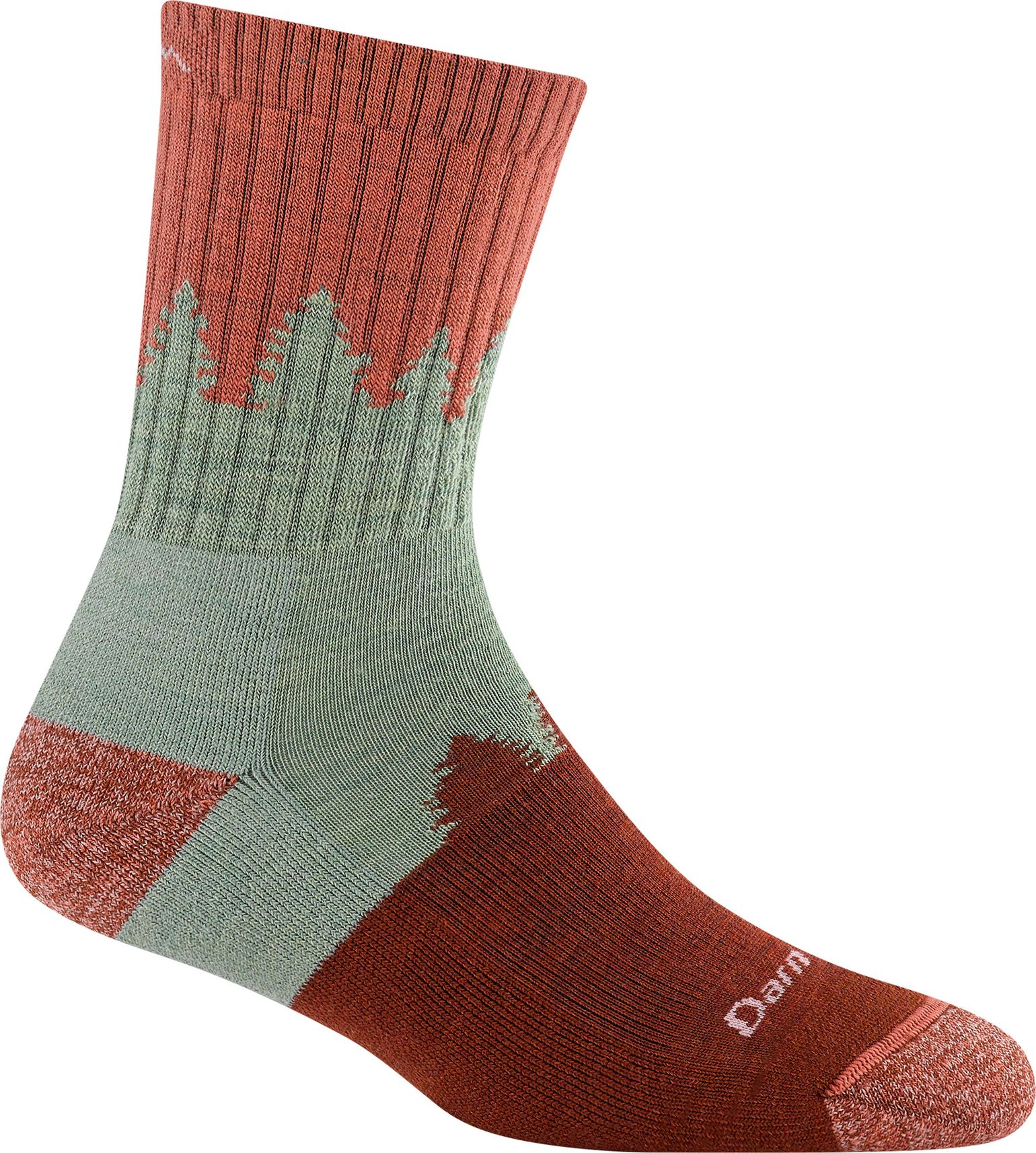 Darn Tough Women's Treeline Micro Crew Cushion Canyon