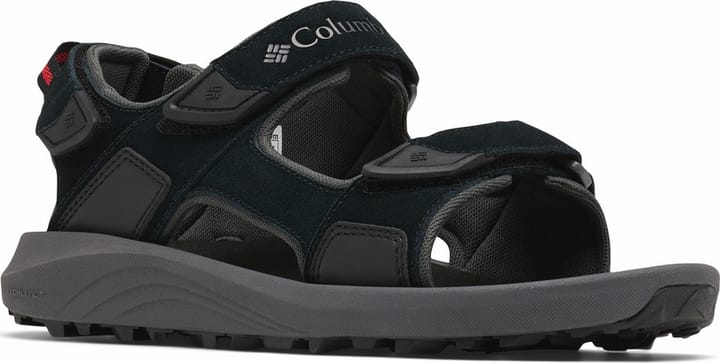 Columbia Men's Trailstorm Hiker 3 Strap Sandal Black, Dark Grey Columbia