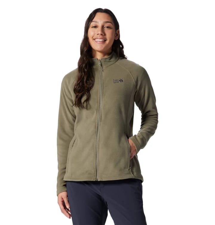 Mountain Hardwear POLARTEC MICROFLEECE FULL ZIP W STONE GREEN Mountain Hardwear Mountain Hardwear POLARTEC MICROFLEECE FULL ZIP W STONE GREEN Mountain Hardwear