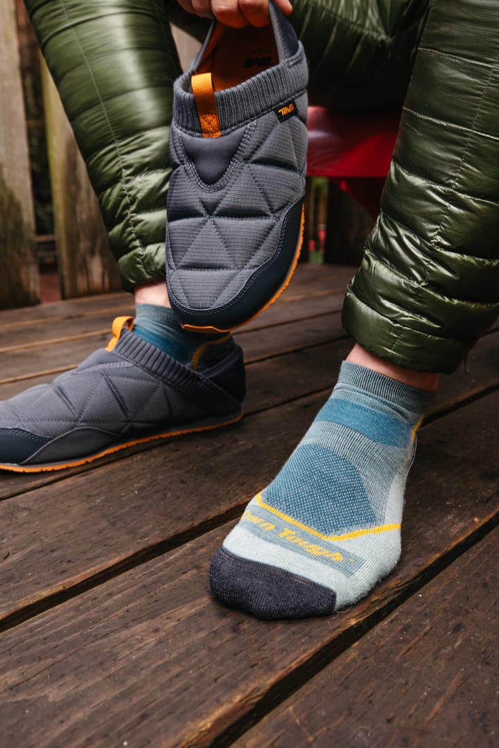 Darn Tough Men's Light Hiker No Show Lightweight with Cushion Seafoam Darn Tough