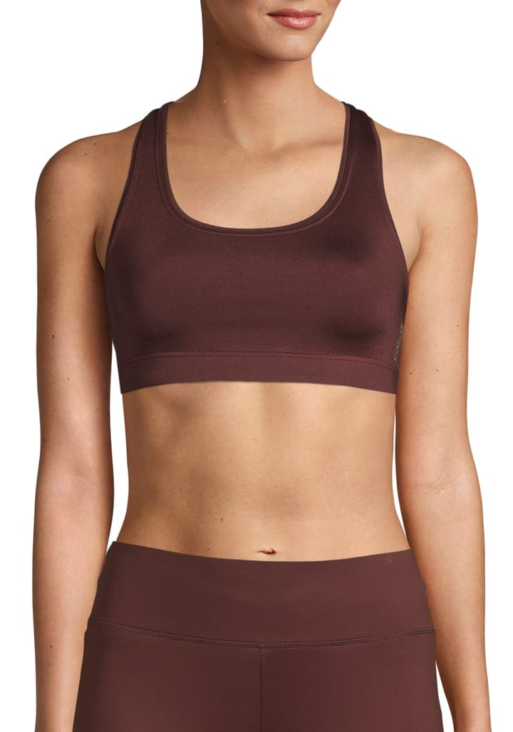 Casall Iconic Sports Bra Mahogany Red Casall Casall Iconic Sports Bra Mahogany Red Casall