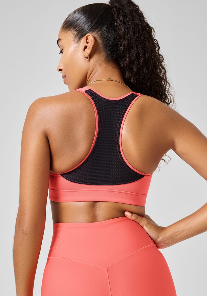 Women's Iconic Sports Bra Deep Coral, Buy Women's Iconic Sports Bra Deep  Coral here