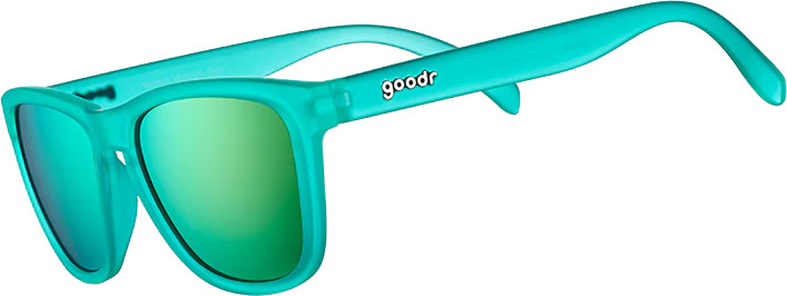 Goodr Sunglasses Nessys Midnight Orgy Teal Aurinkolasit Nessy’s Midnight Orgy OneSize
