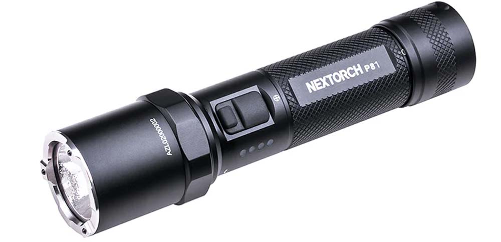NexTorch Super Bright 21700 Duty Flashlight P81  Black