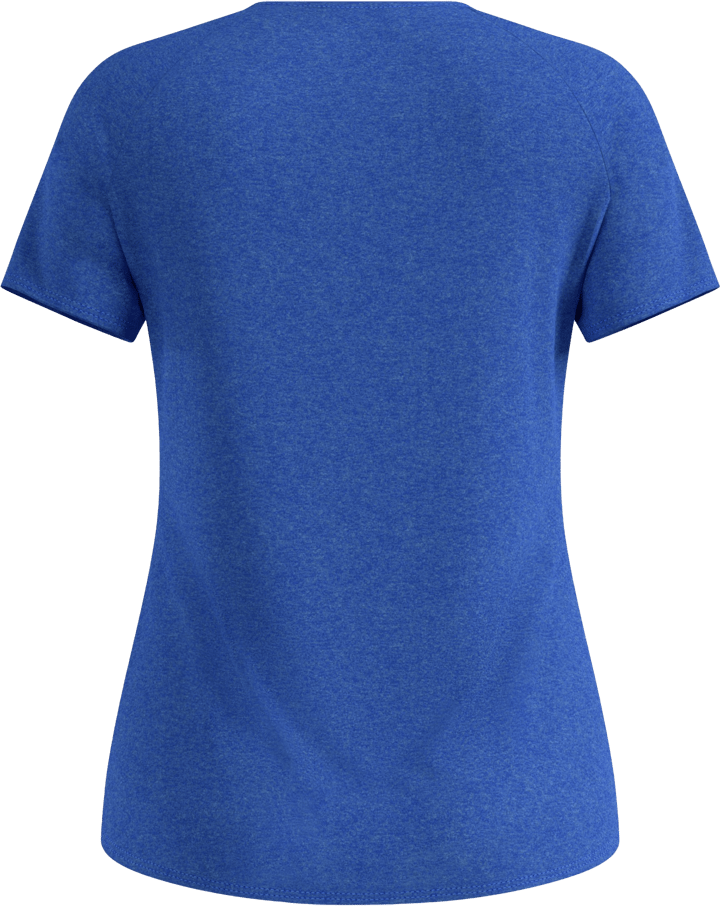 Odlo Women's T-Shirt Crew Neck S/S Essential 365 Dazzling Blue Melange Odlo