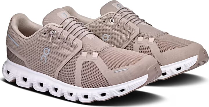 On Men's Cloud 6 Fog/White On On Men's Cloud 6 Fog/White On