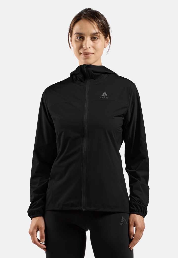 Odlo Women's Zeroweight Waterproof Jacket Black - Black Odlo