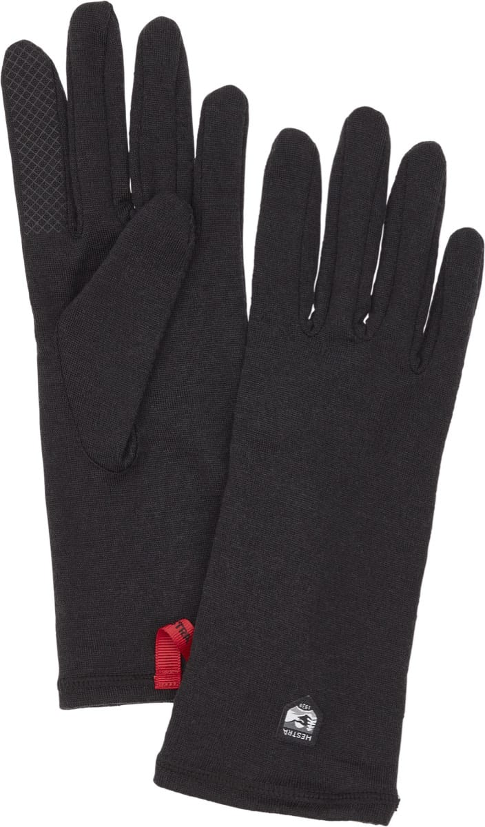 Hestra Merino Wool Liner Long Black Hestra