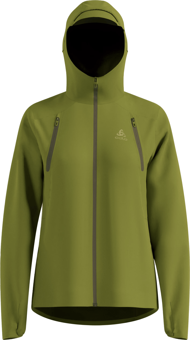 Odlo Women's X-Alp Waterproof Pro Jacket Guacamole Odlo