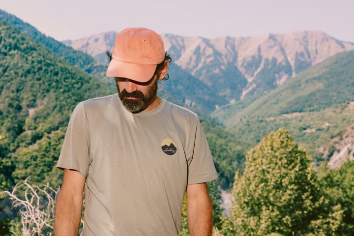 Lundhags Men's Järpen Printed T-Shirt Moss Grey Lundhags