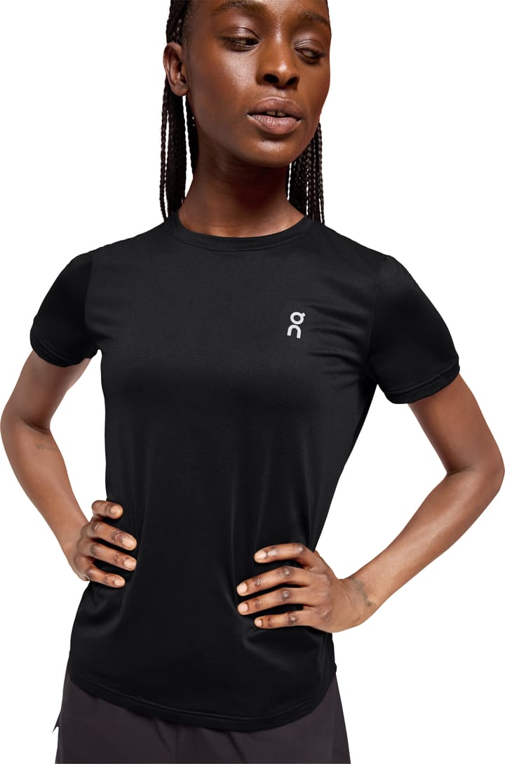 On Women's Core-T Black On On Women's Core-T Black On