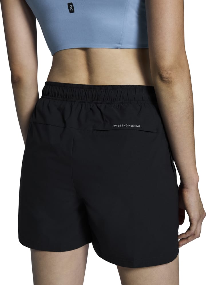 On Women's 5" Core Shorts Black On On Women's 5" Core Shorts Black On