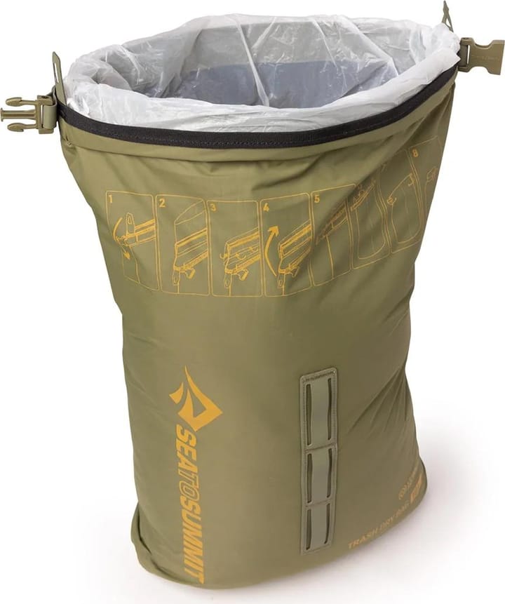 Sea To Summit Trash Dry Bag 10 L Burnt Olive Sea To Summit