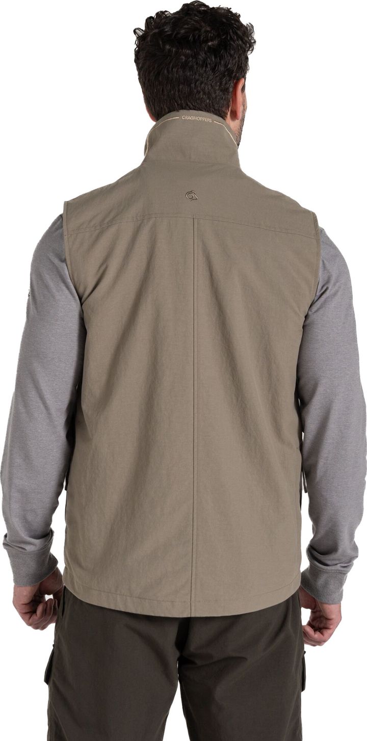 Craghoppers Men's NosiLife Adventure Gilet IV Pebble Craghoppers
