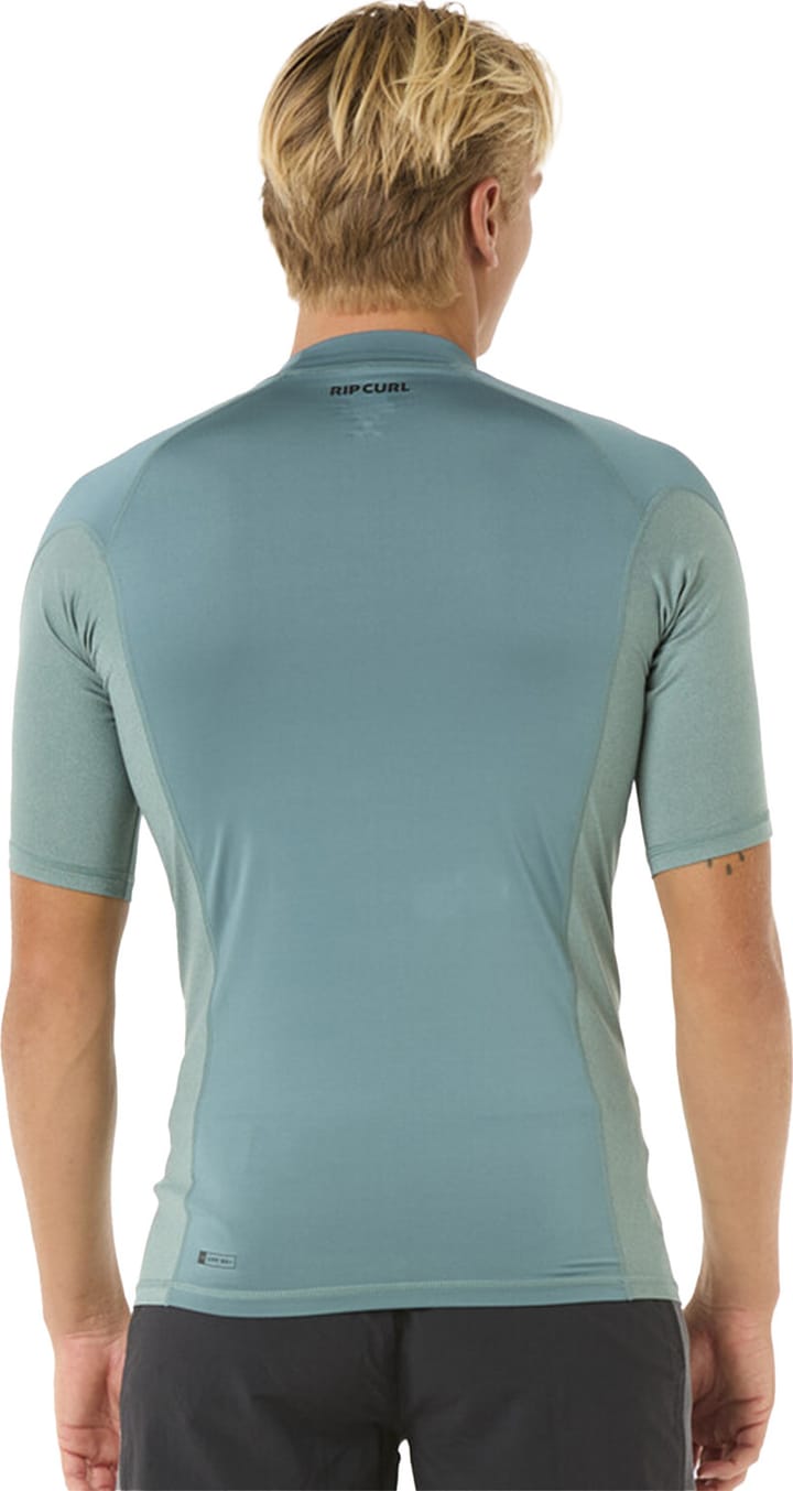 Rip Curl Waves UPF Perf Short Sleeve Bluestone Rip Curl
