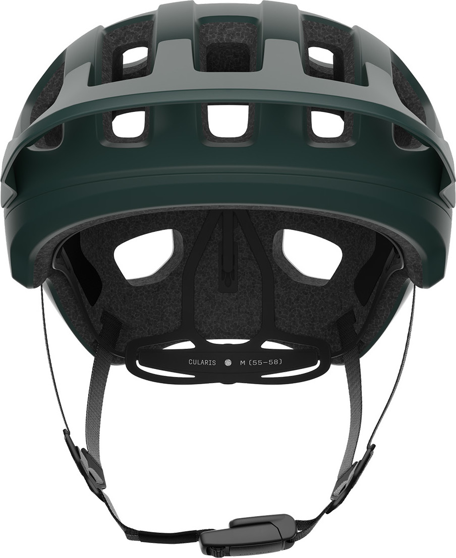 POC Cularis Pargasite Green Matt/hydrogen White Matt Cykelhjälmar L/59-62