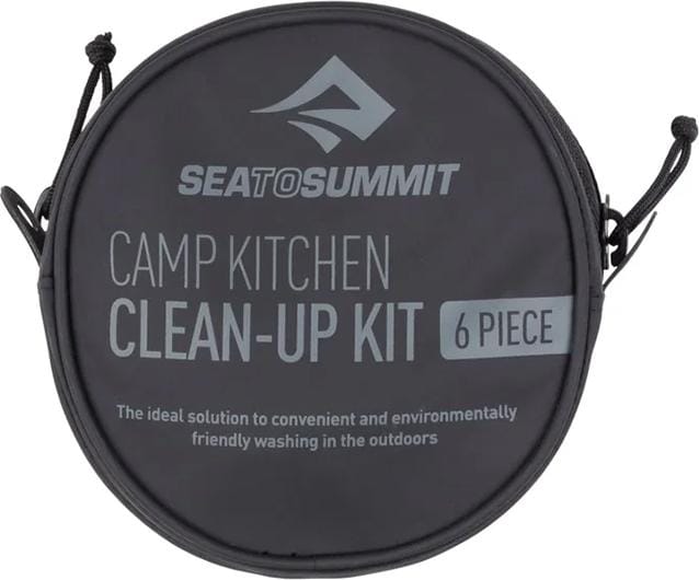 Sea To Summit Camp Kitchen Clean Up Kit - [6 Piece] Olive Sea To Summit