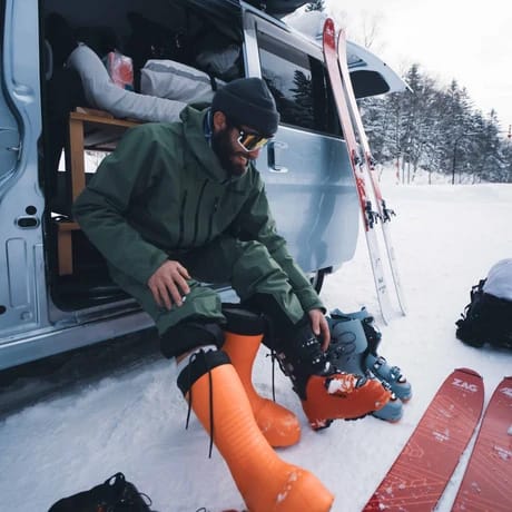 Fubuki Unisex Niseko 3.0 Orange Fubuki