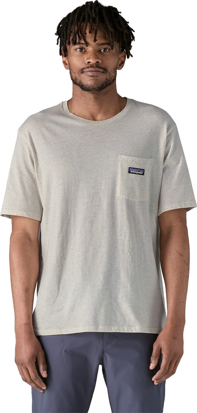 Patagonia Men's Daily Pocket Tee Birch White Patagonia