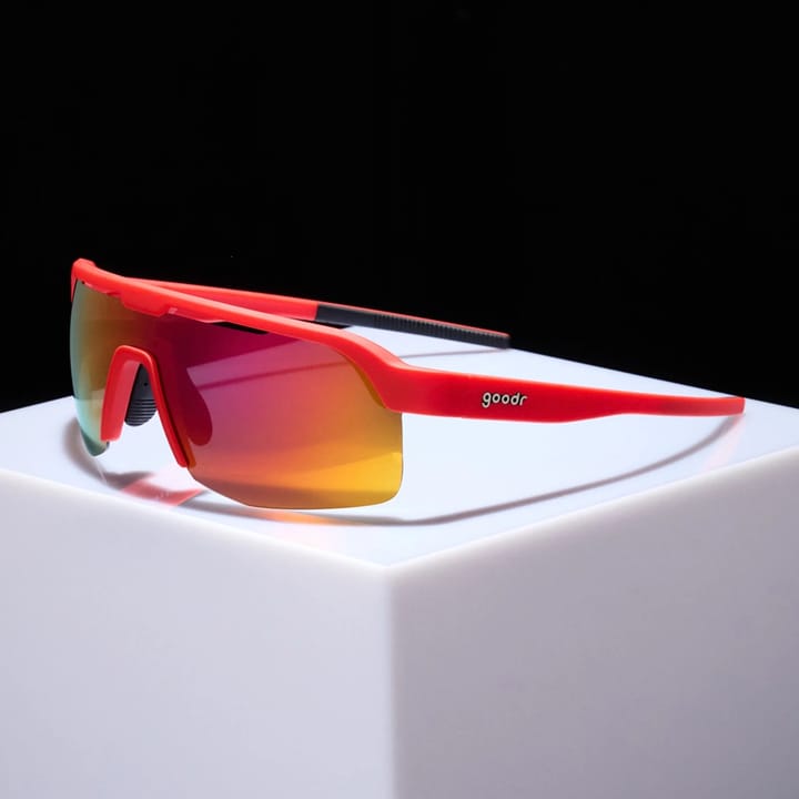 Goodr Sunglasses Dante's Shin Splint Inferno Red Goodr Sunglasses