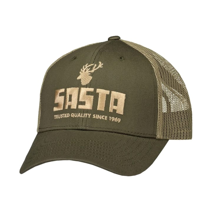 Sasta Deer Cap Forest Green/ Khaki Brown M Sasta
