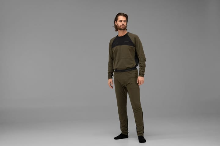 Härkila Heat L/S T-Shirt Willow Green/Black Härkila Härkila Heat L/S T-Shirt Willow Green/Black Härkila